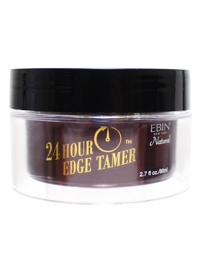 24 Hour Edge Tamer, Extra Mega Hold, 2.7 Oz No Flaking, No White Residue, Shine, Moisture And Prevent Breakage With Castor Oil