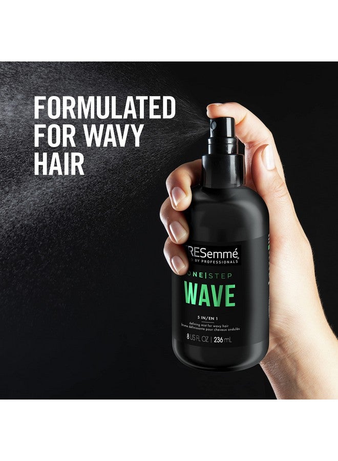 One Step 5In1 Leave In Hair Styling Mist Wave Defining Mist 2 Count For Wavy Hair Hair Care Product To Enhance Natural Waves 8 Oz