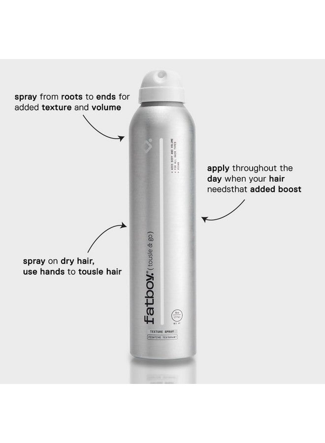 Tousle & Go Texture Spray Lightweight Hold Tousled Finish All Hair Types 6 Oz.