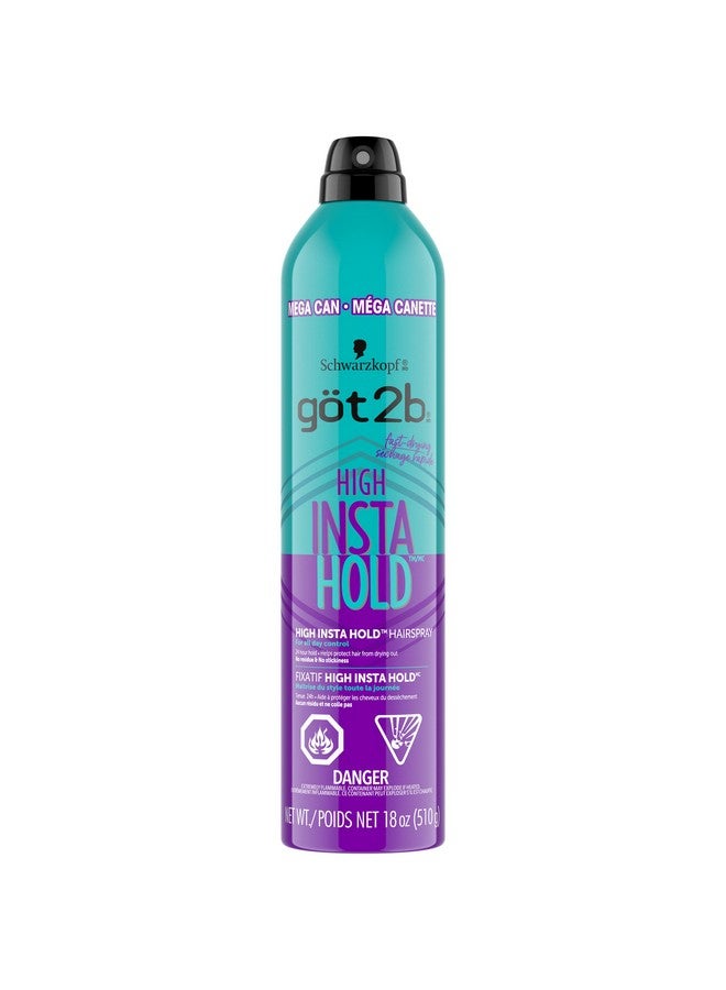 High Hold Hair Spray Mega Can 18 Oz