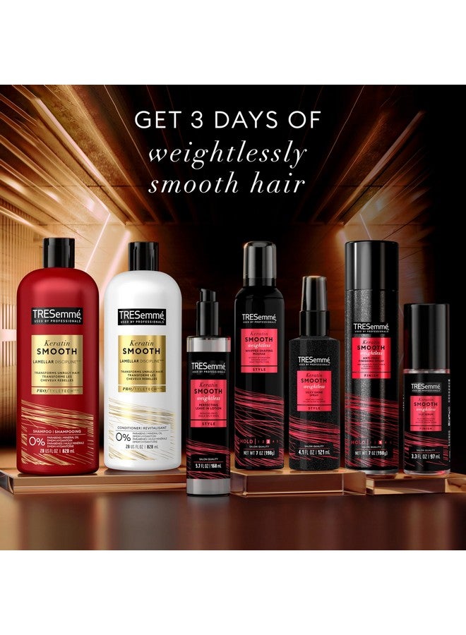 Antifrizz Finishing Spray Keratin Smooth For A Flexible Hold Weightless 7 Oz