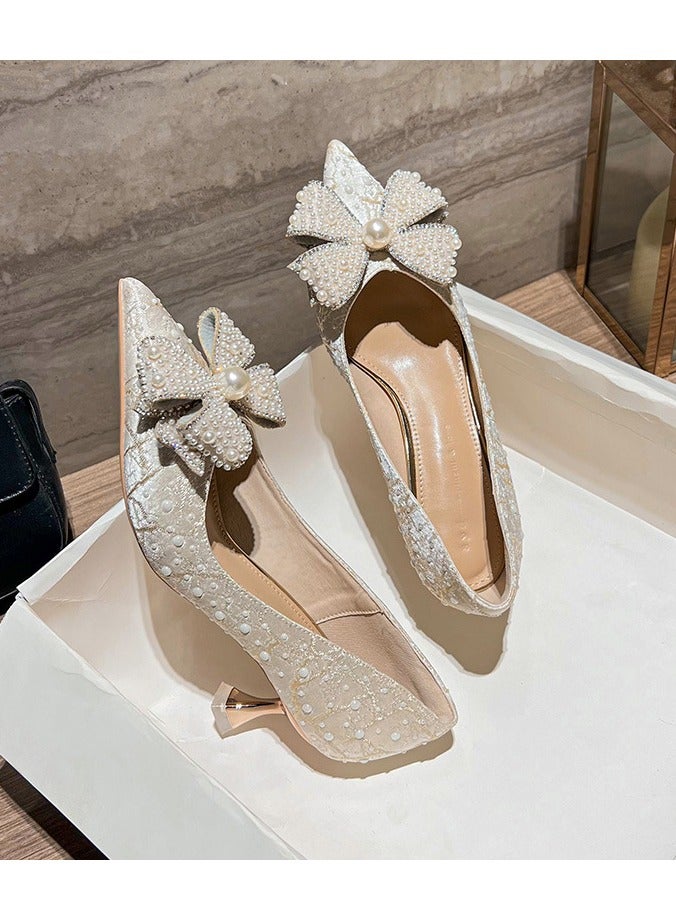 New Pointed and Slim Heeled High Heels