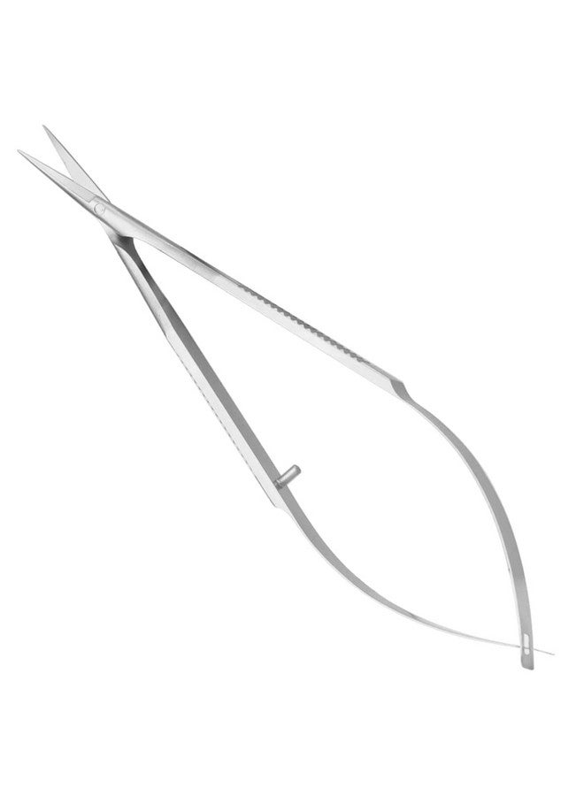 Cuticle Scissors Extra Fine Curved Professional Precise Pointed Tip Grooming Kit For Eyebrow Eyelash Trim Nail And Dry Skin