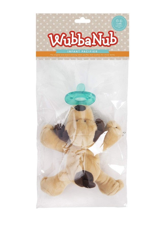 Infant Pacifier Brown Puppy
