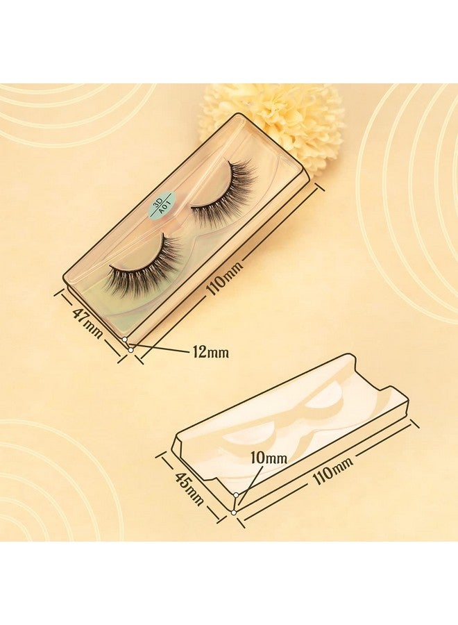 Wholesale False Lashes 10 Pairs 10 Styles Medium Length Vegan Eyelashes Fluffy Volume Strip Lashes Bulk 10 Portable Boxes Fake Eyelashes Mixed Natural Look 3D Faux Mink Lashes(Mix 10Pairs)