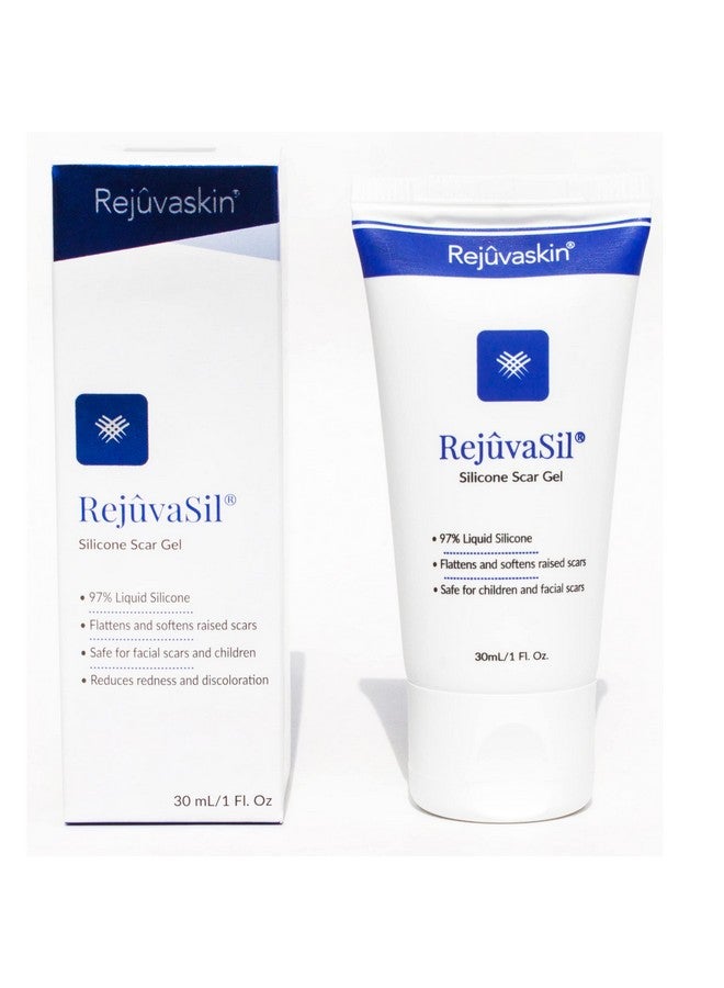 Rejuvasil Silicone Scar Gel Scar Treatment For Surgical Scars For Face, Body, Burn, Keloids, And Acne Scar Silicone Gel For Scars To Reduced The Appearance Of Old & New Scar 30Ml