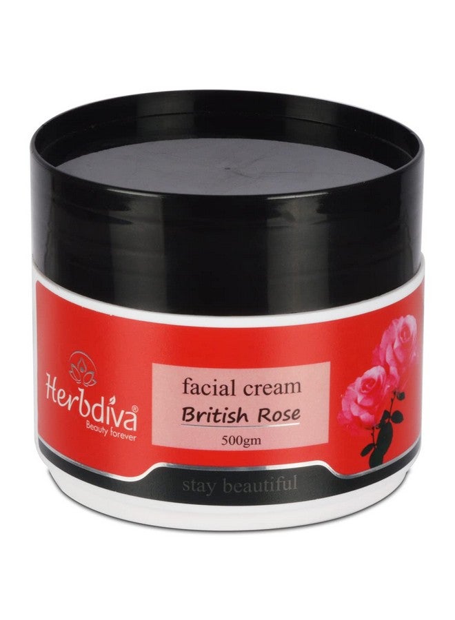 British Rose Face Cream For Flawless And Cleansed Skin500G…