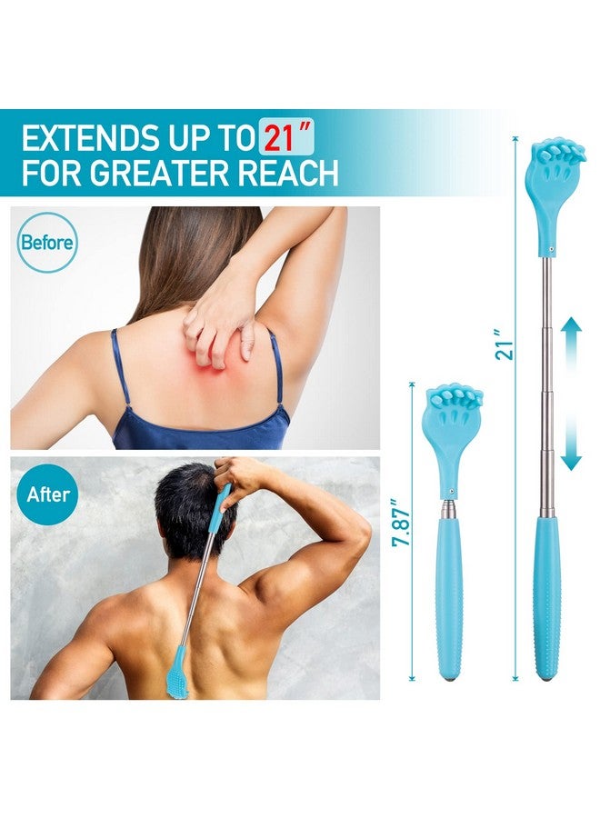 Portable Extendable Telescopic Metal Back Scratchers Cat Claw