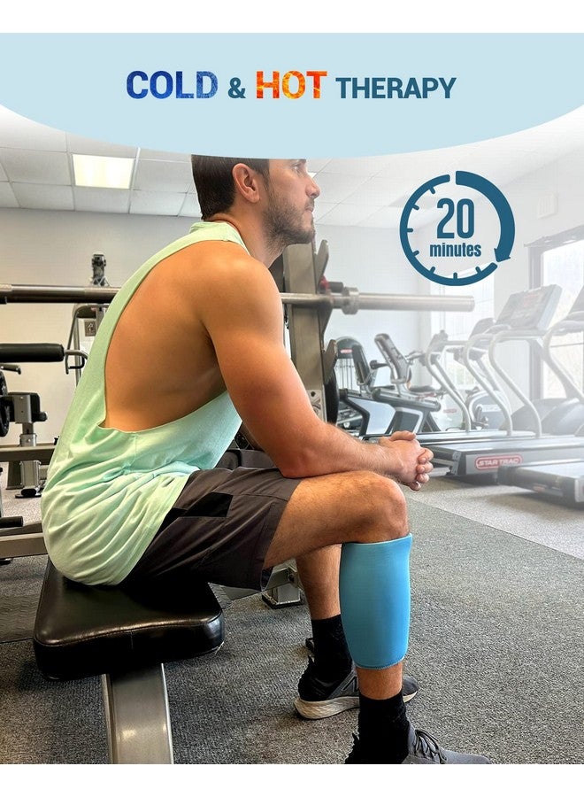 Elbow & Knee Ice Pack Wrap For Injuries, Compression Sleeve For Knees Replacement Surgery, Reusable Gel Hot Cold Pack Recovery For Knee, Elbow, Ankle, Arm, Calf, Leg, Wrist, Fsa Hsa Eligible