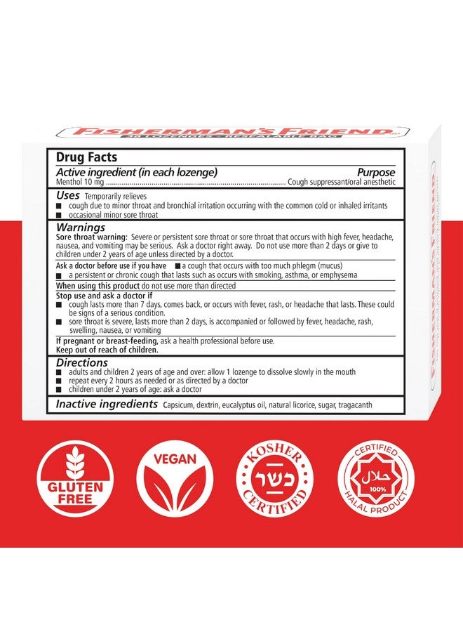 Cough Drops, Cough Suppressant And Sore Throat Lozenges, Original Extra Strong, 10Mg Menthol, 228 Drops (6 Packs Of 38)