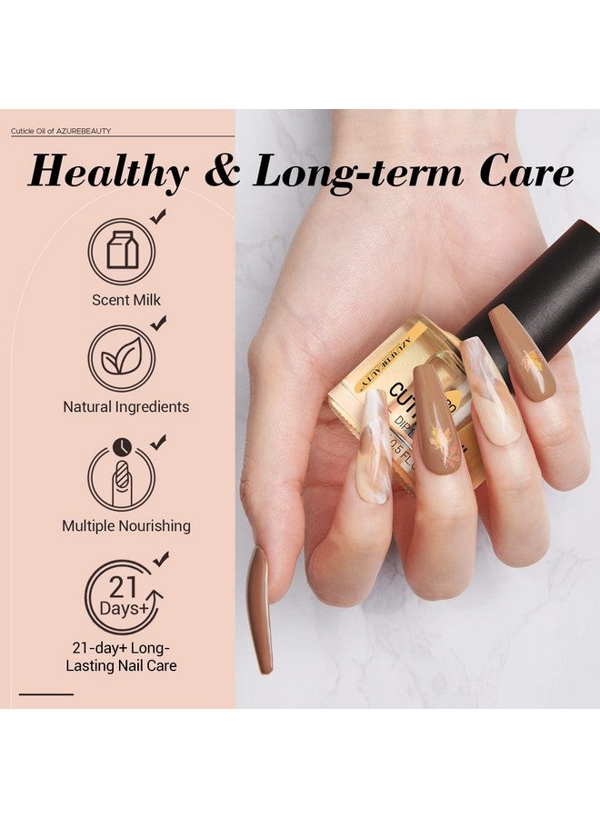 Cuticle Oil 15Ml Natural Nail Nourishing Oil & Cuticles Care Strengthener Oil With Vitamin E And Keratin For Repair Moisturize And Strengthener For Damaged Nails