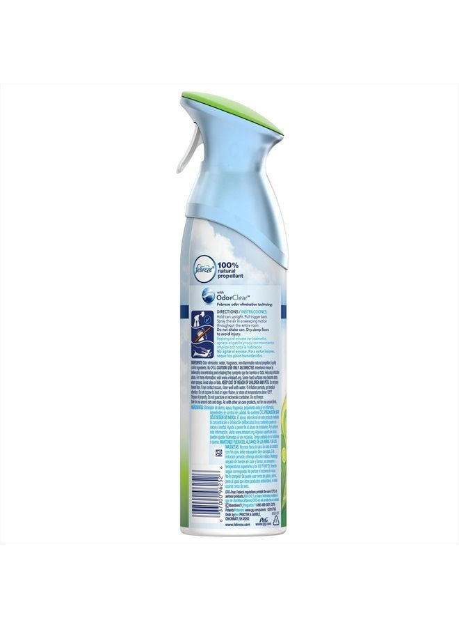 Air Freshener and Odor Eliminator Spray, Gain Original Scent, 8.8 Oz (Pack of 6)