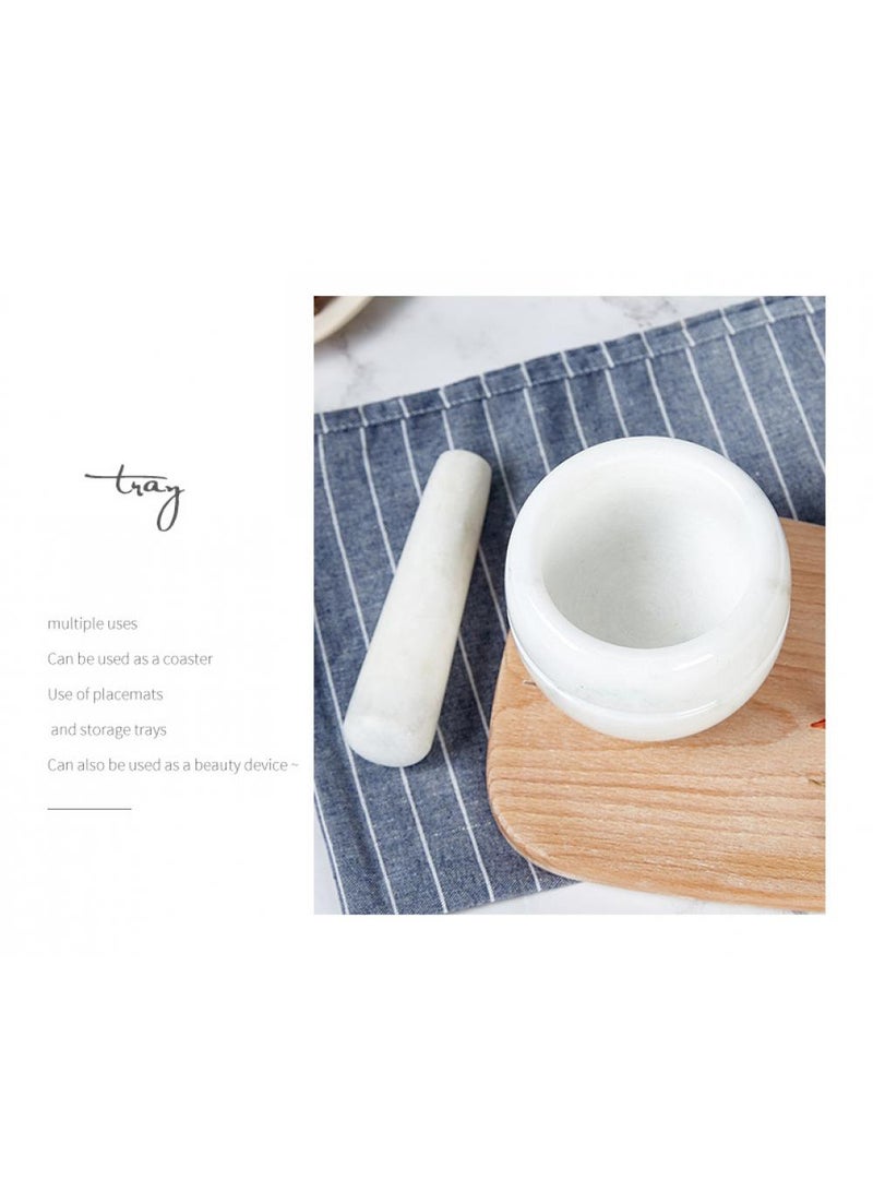 Marble Granite Mortar And Pestle kitchen Small Tool For Grinder And Garlic Jar