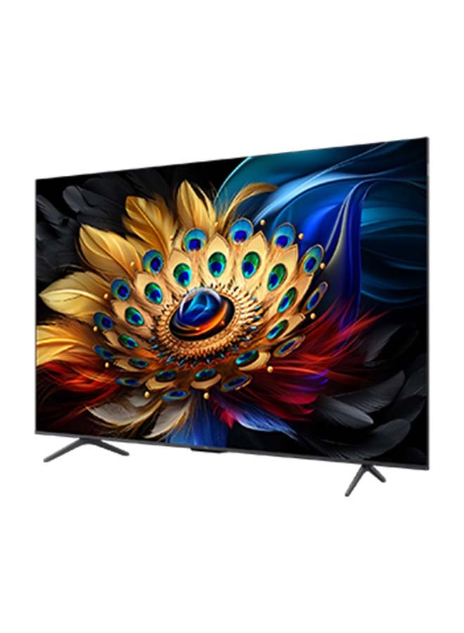 75 Inch 4K QLED Pro Smart Google TV, HDR 10+, Dolby Vision Atmos, 120Hz VRR+120Hz DLG, ONKYO 2.1ch, Slim & Uni-body Design (2024 Model) 75C655 Black