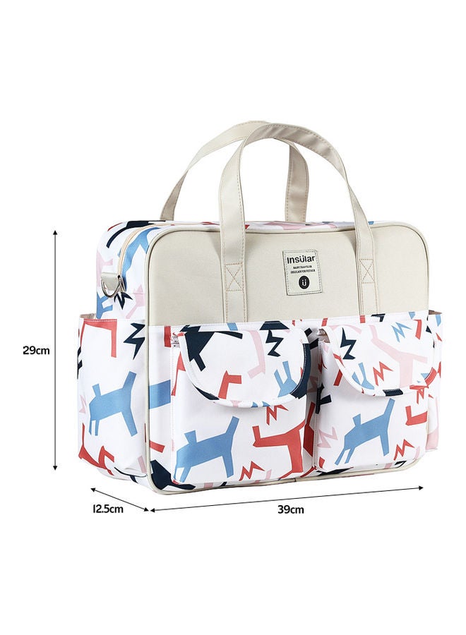 Printed Diaper Bag