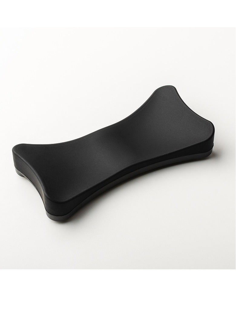 Ergonomic Gliding Palm Rest, Sliding Wrist Pad with 4 Scroll Wheels, Moves with Mouse, Carpal Tunnel Relief, Typing Support for Computer, Laptop, Mac, Lightweight Office Aid