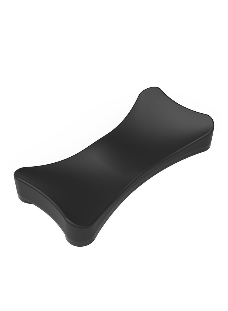 Ergonomic Gliding Palm Rest, Sliding Wrist Pad with 4 Scroll Wheels, Moves with Mouse, Carpal Tunnel Relief, Typing Support for Computer, Laptop, Mac, Lightweight Office Aid
