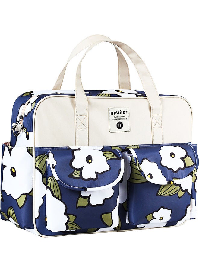 Floral Printed Baby Diaper Handbag