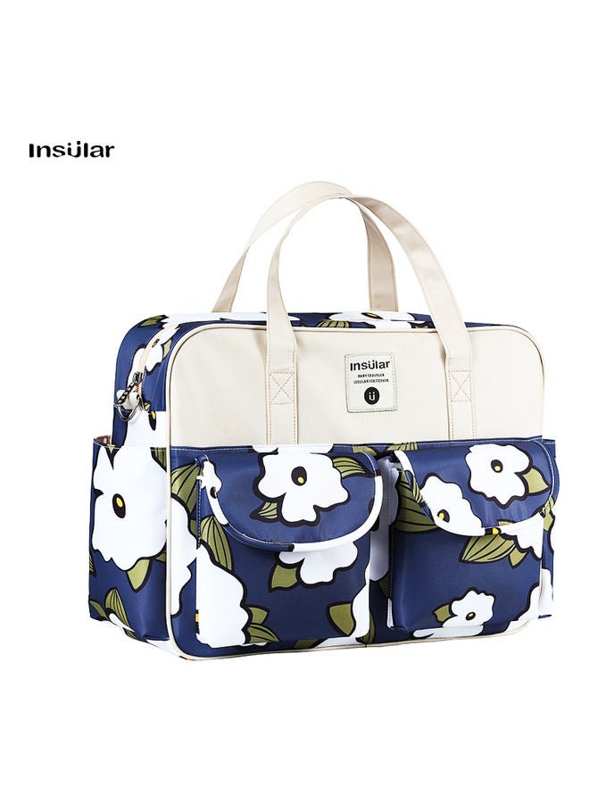 Floral Printed Baby Diaper Handbag