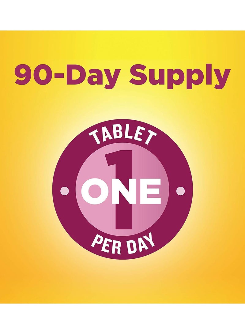 Women'S Multivitamin 50+ Tablets 90 Count For Daily Nutritional Support