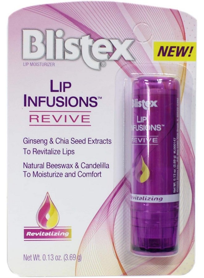 Lip Infusions Revive Lip Moisturizer 0.13 Ounce (6 Pack)