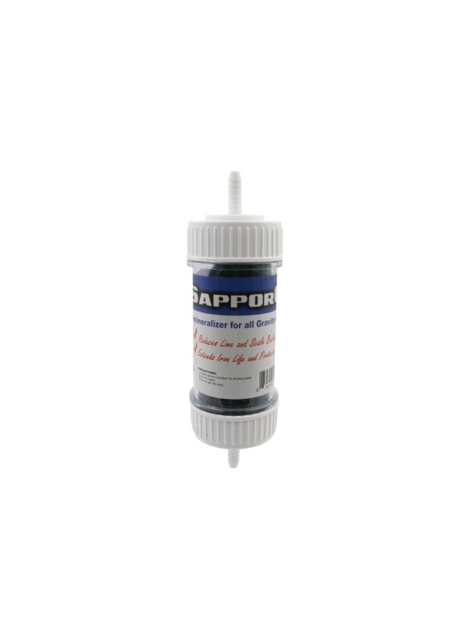 SapporoDemineralizer for All Gravity Feed Hanging Bottle Steam Irons -   Inline Demineralizer Cartridge Works with All Major Brands of Gravity-fed Steam Irons - Water Demineralizer