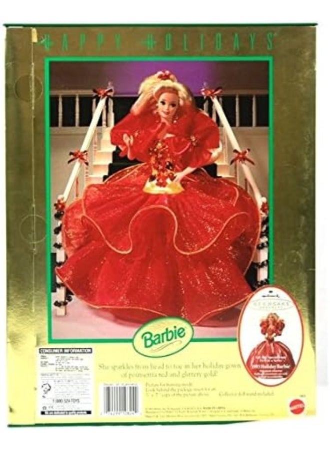 Happy Holidays Barbie Doll Hallmark Special Edition (1993)