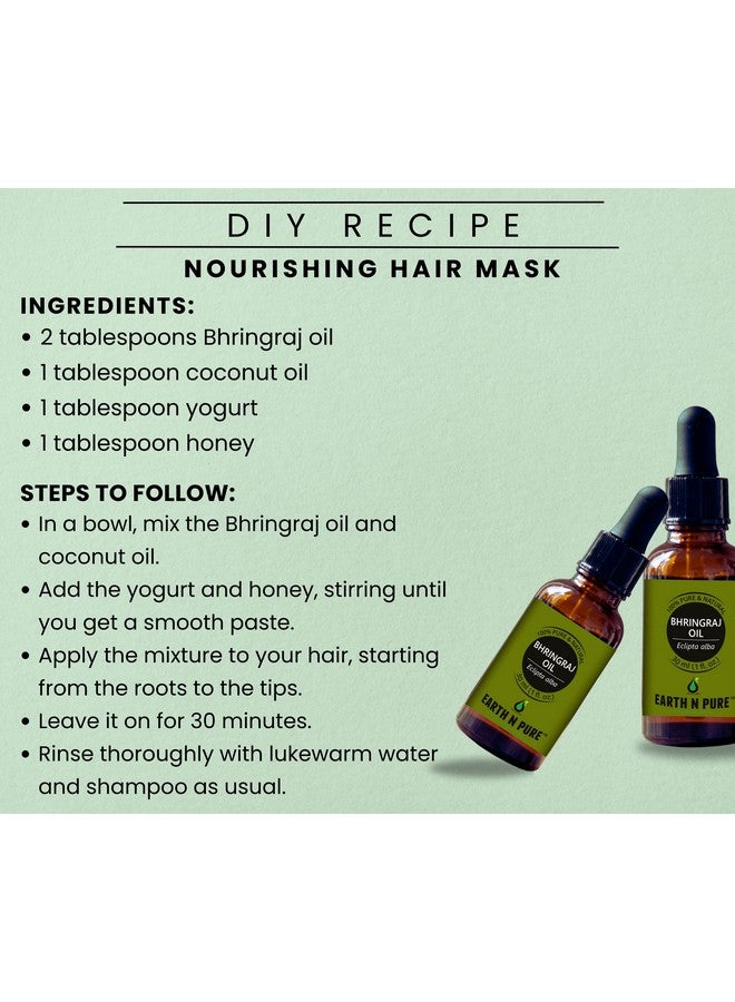 Bhringraj Oil Natural & Therapeutic Grade For Hair Growth 250 Ml