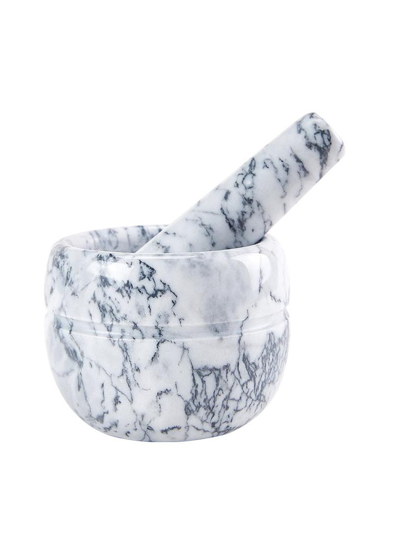 Marble Granite Mortar And Pestle kitchen Small Tool For Grinder And Garlic Jar