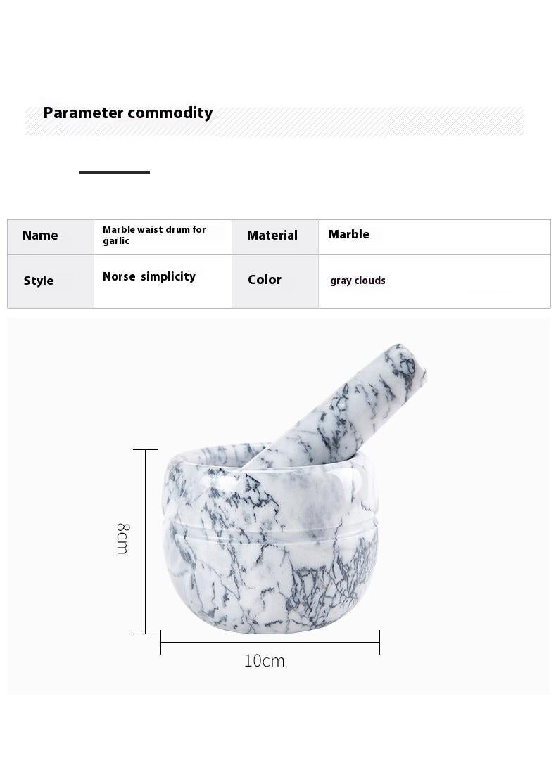 Marble Granite Mortar And Pestle kitchen Small Tool For Grinder And Garlic Jar