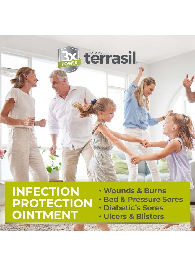 Wound Care 3X Wound Healing Ointment, Infection Protection For Bed Sores, Pressure Sores, Diabetic Ulcers, Blisters, Cuts, Burns. Dermatologisttested, Hypoallergenic Approved (.5Oz)