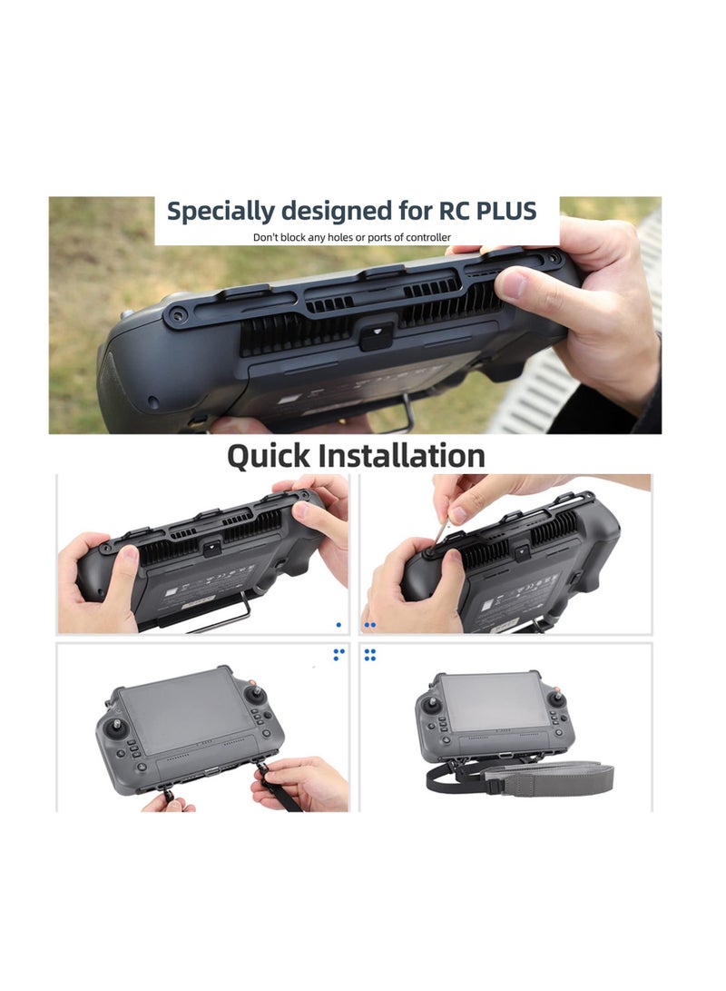 Neck Lanyard for DJI RC Plus Remote Control, M30 Shoulder Strap, Suitable for Drone Accessories