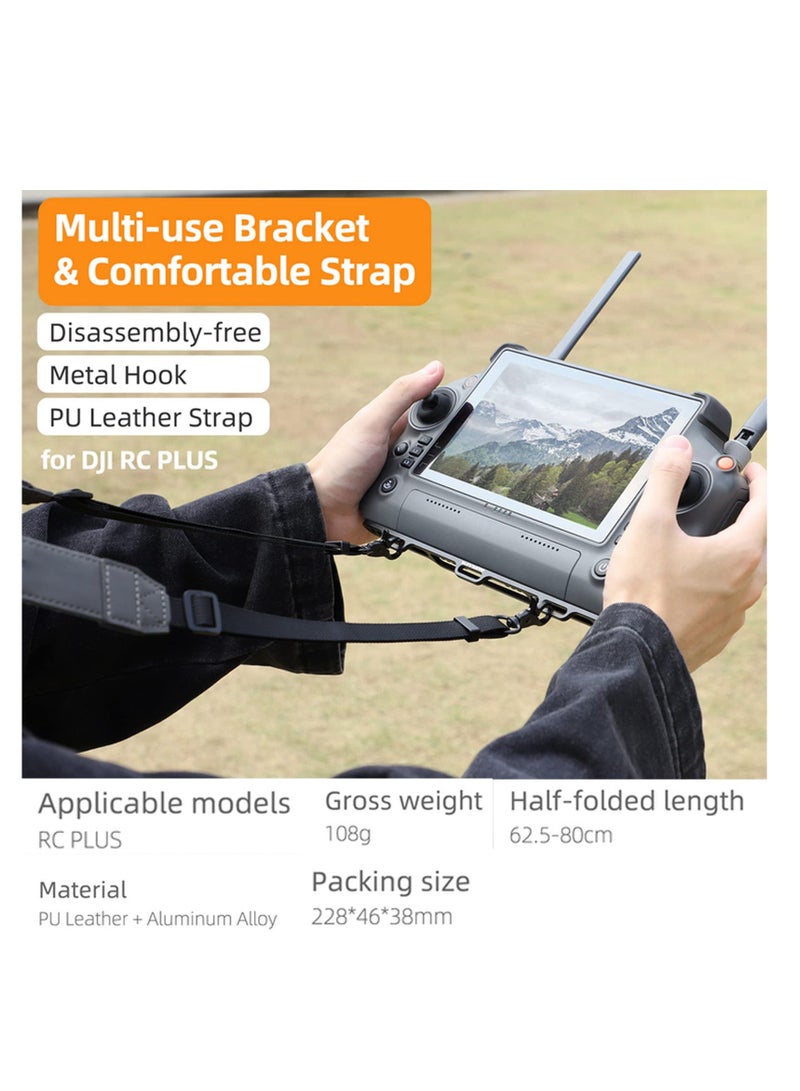 Neck Lanyard for DJI RC Plus Remote Control, M30 Shoulder Strap, Suitable for Drone Accessories