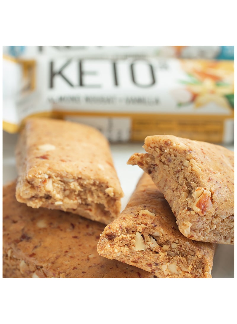 Protein Keto Bar with Almond Nougat and Vanilla 12x40g