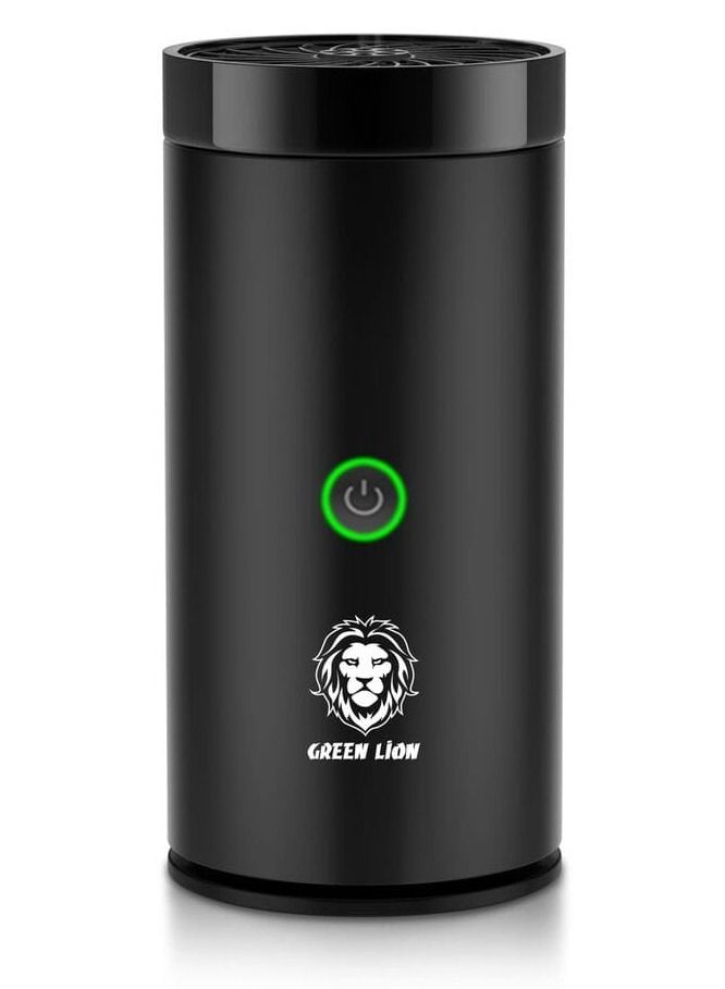 Smart Mini Bakhour Rechargeable Electric Car Incense Burner / Bukhour / Luxury Scent | Aroma Diffuser Portable Bakhour Oud USB Type Fragrance Air Freshener for Car & Home - Black