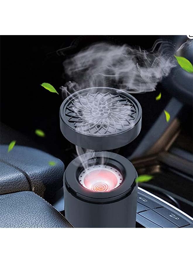 New Style Type-C Power Incense Burner Bukhoor With Quran Speaker And Bluetooth Speaker Black