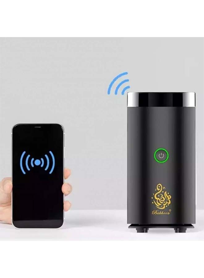 New Style Type-C Power Incense Burner Bukhoor With Quran Speaker And Bluetooth Speaker Black