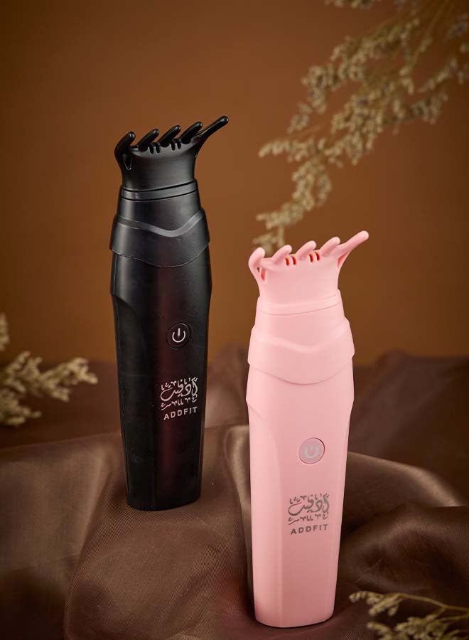 Smart Rechargeable Handheld Burner With Comb Pink
