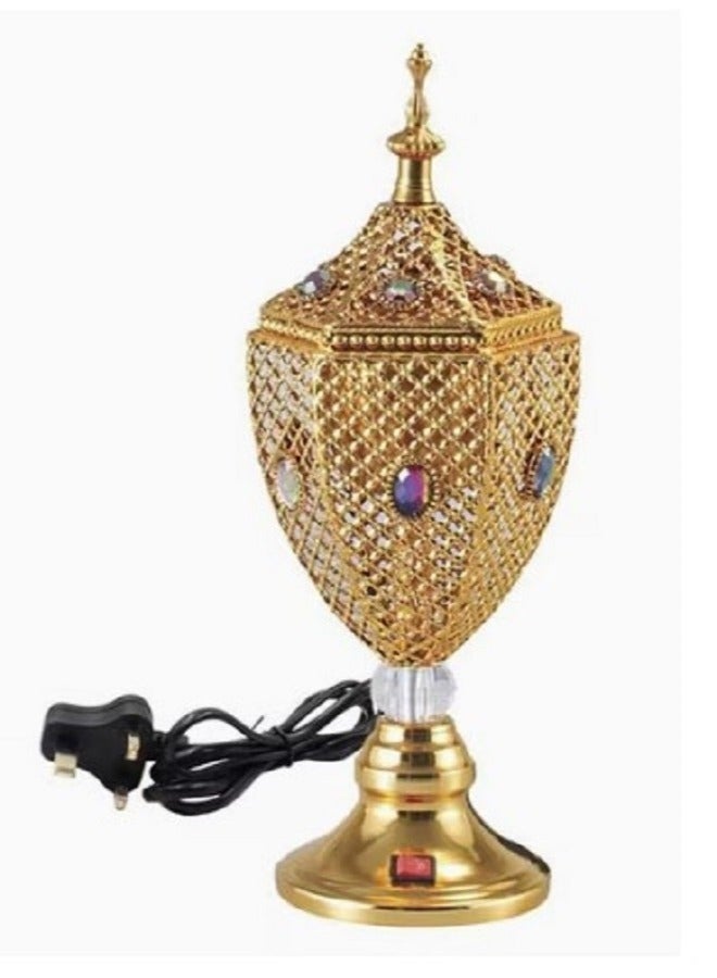 Electric Oud Bakhoor Incense Burner Mabkhara Gold