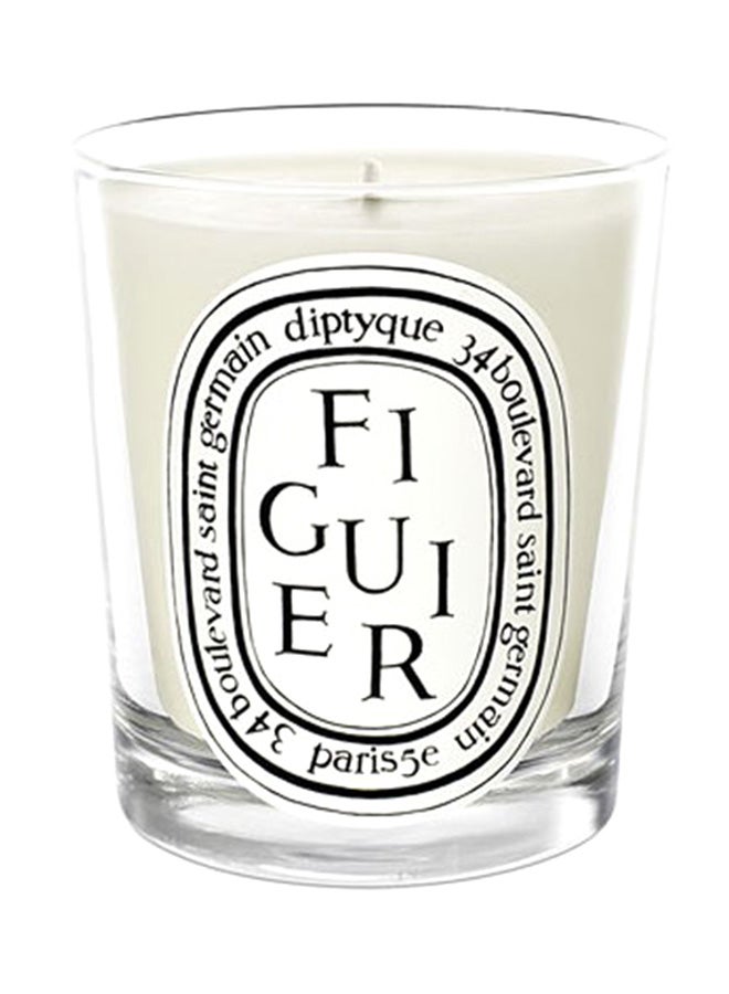 Aromatic Figuier Candle White 3.2X4.1X3.3inch