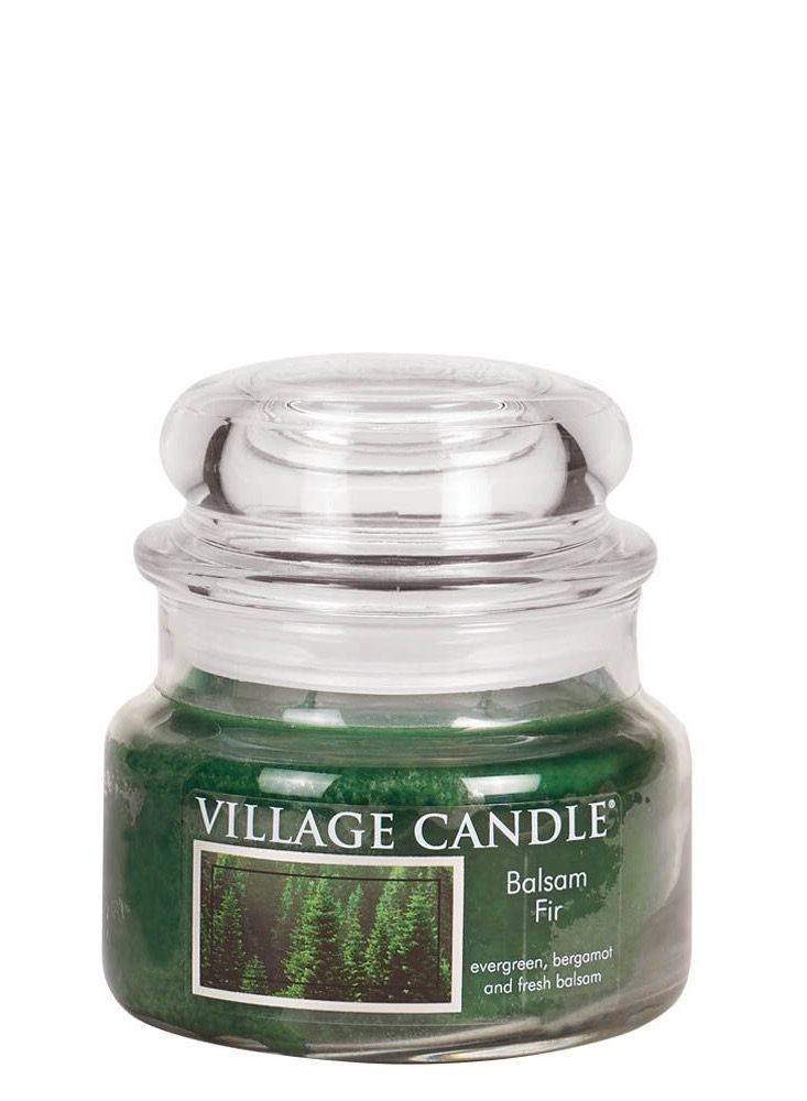 Balsam Fir small Candle Evergreen Bergamot and Fresh Balsam