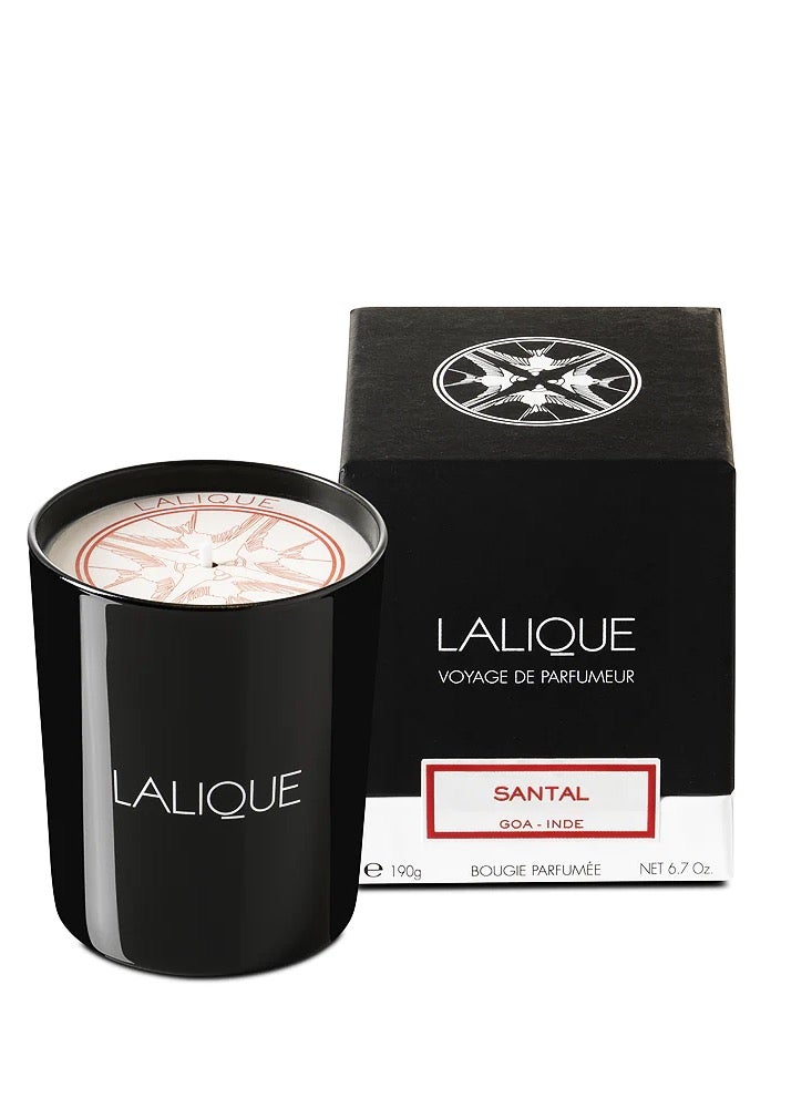 Lalique Candle 190g Santal Goa