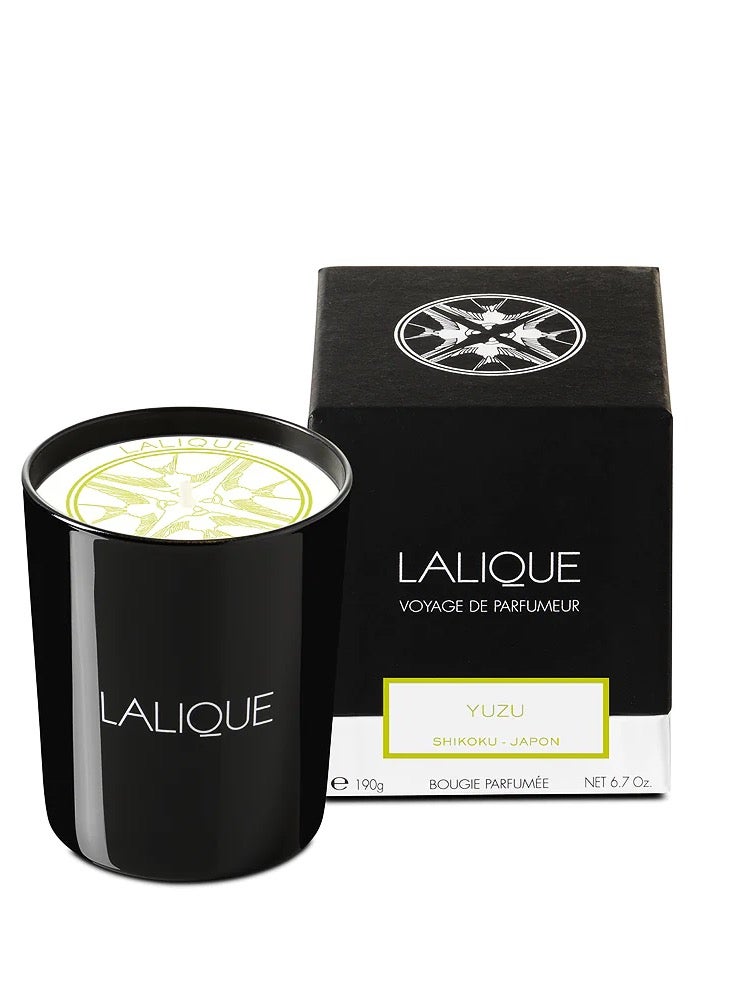 Lalique Candle 190g Yuzu Shikoku