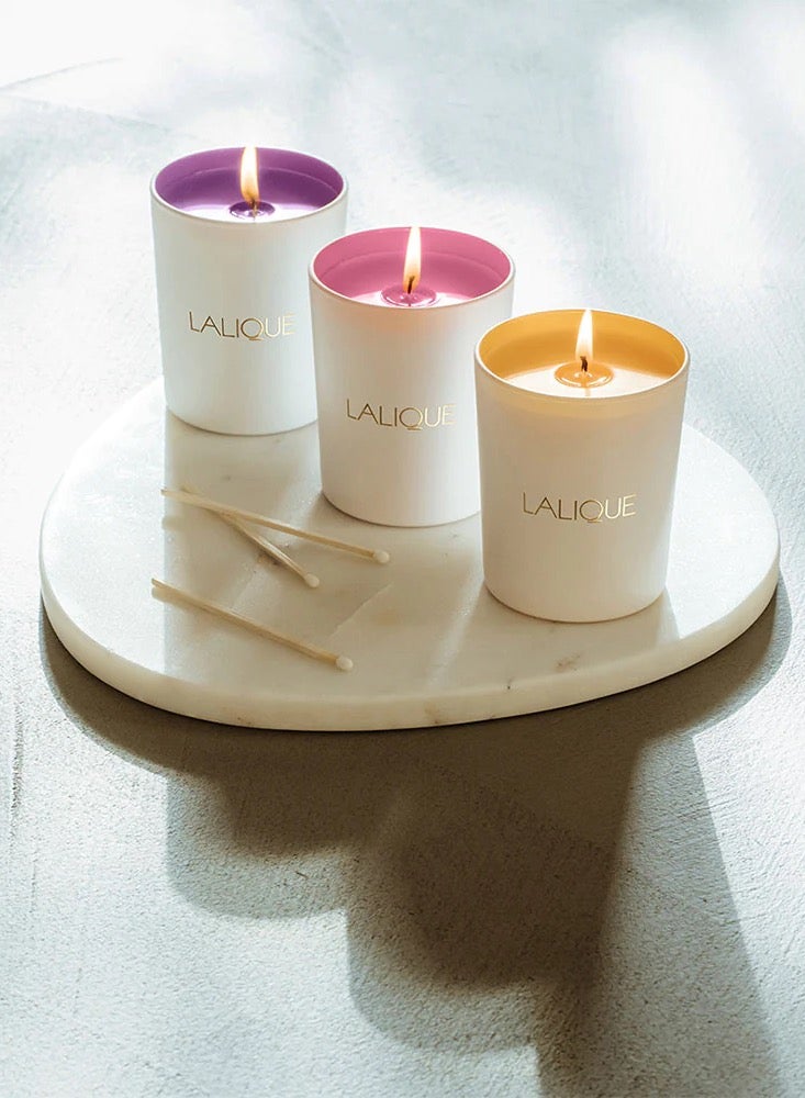 Lalique Candle 190g Electric Purple