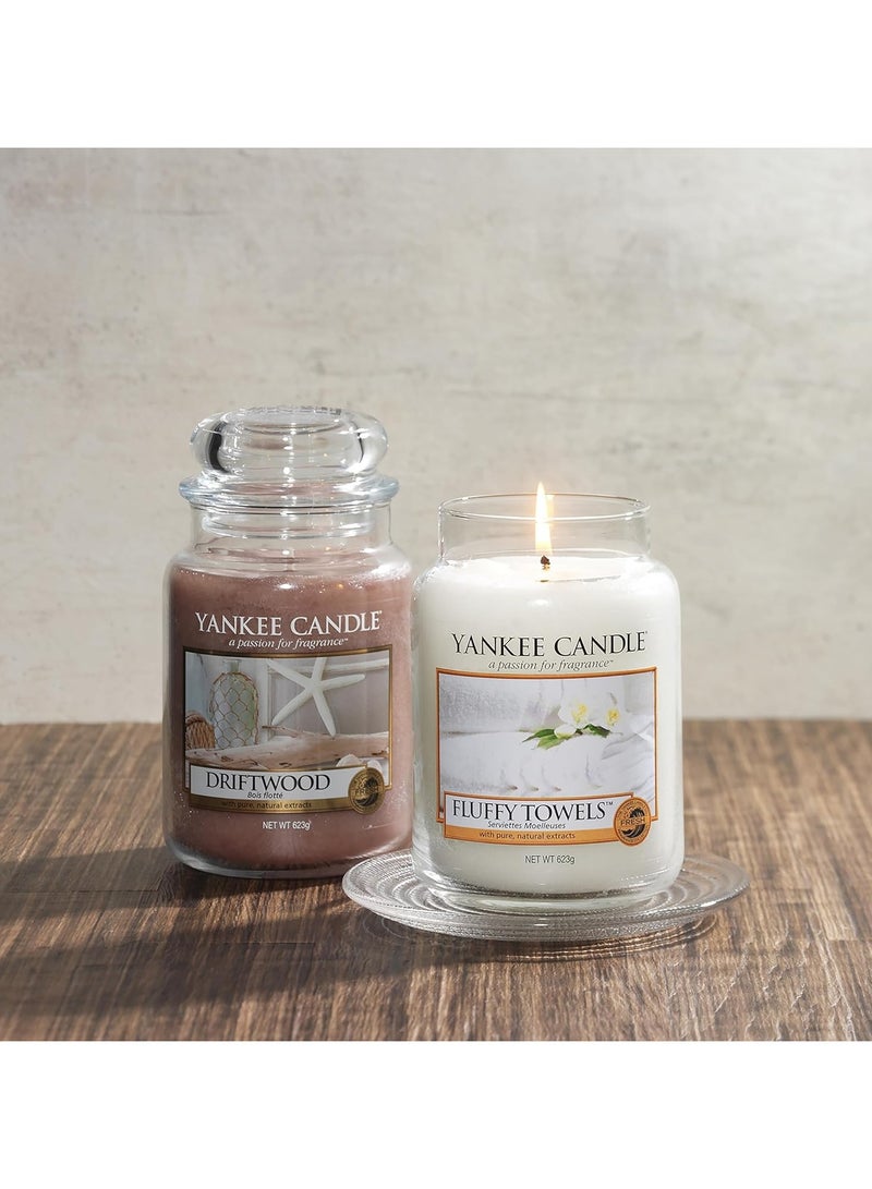 Fluffy Towels Candle Jar 623 G