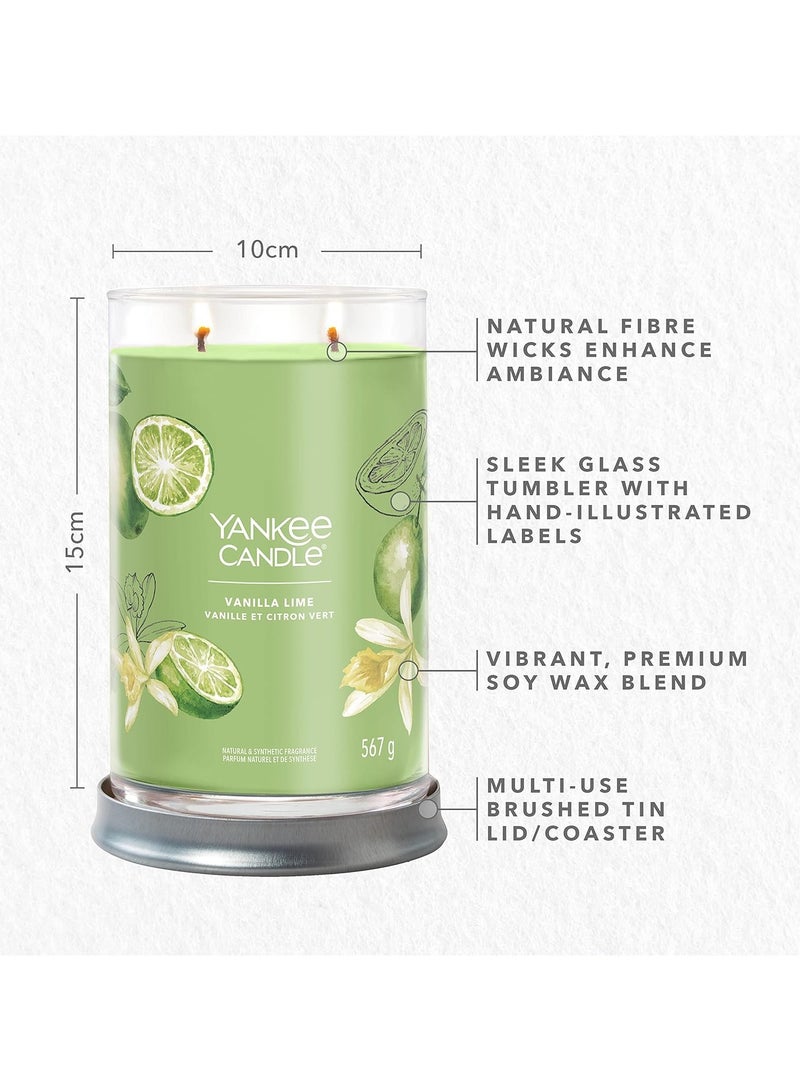 Vanilla Lime Candel Jar 567 G