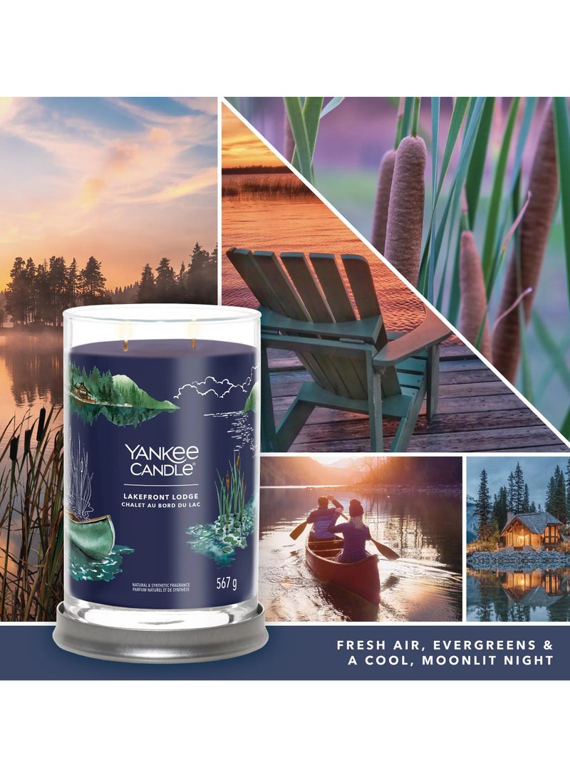 Lakefront Lodge Candel Jar 567 G
