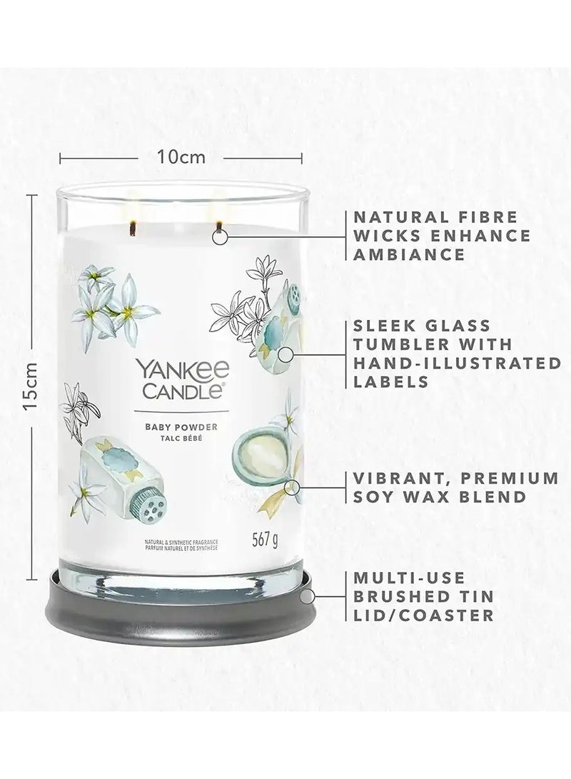 Baby Powder Large Candel Jar 567 G