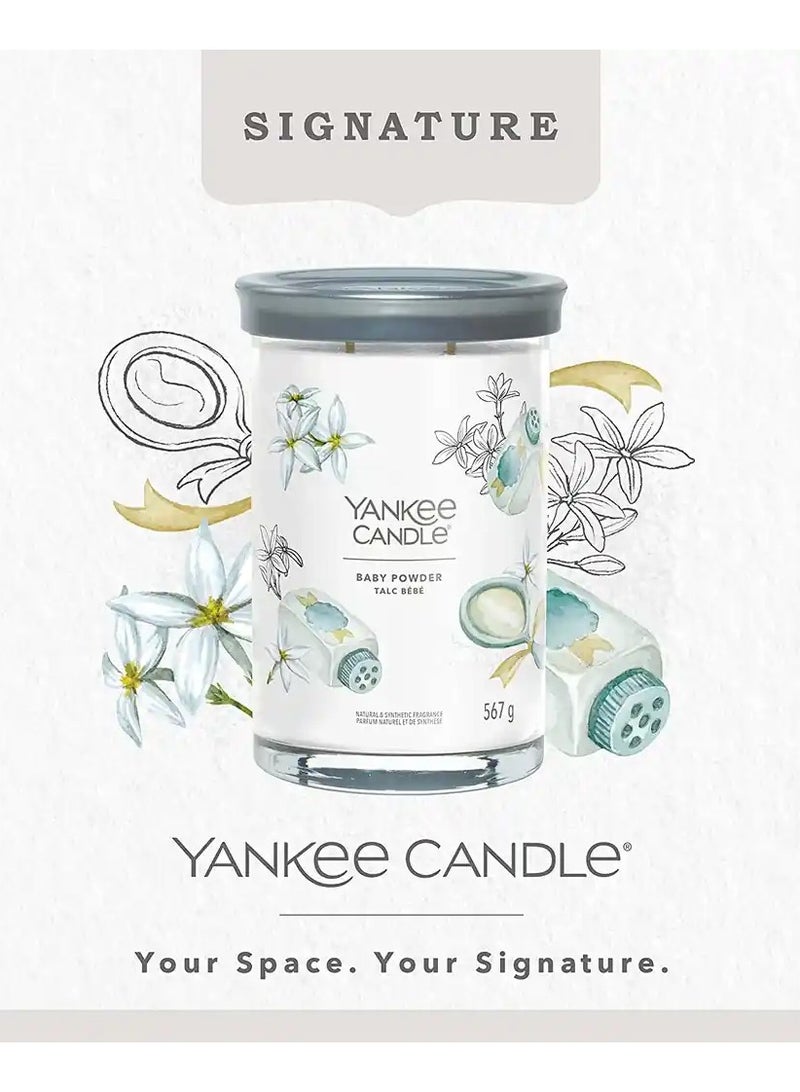 Baby Powder Large Candel Jar 567 G