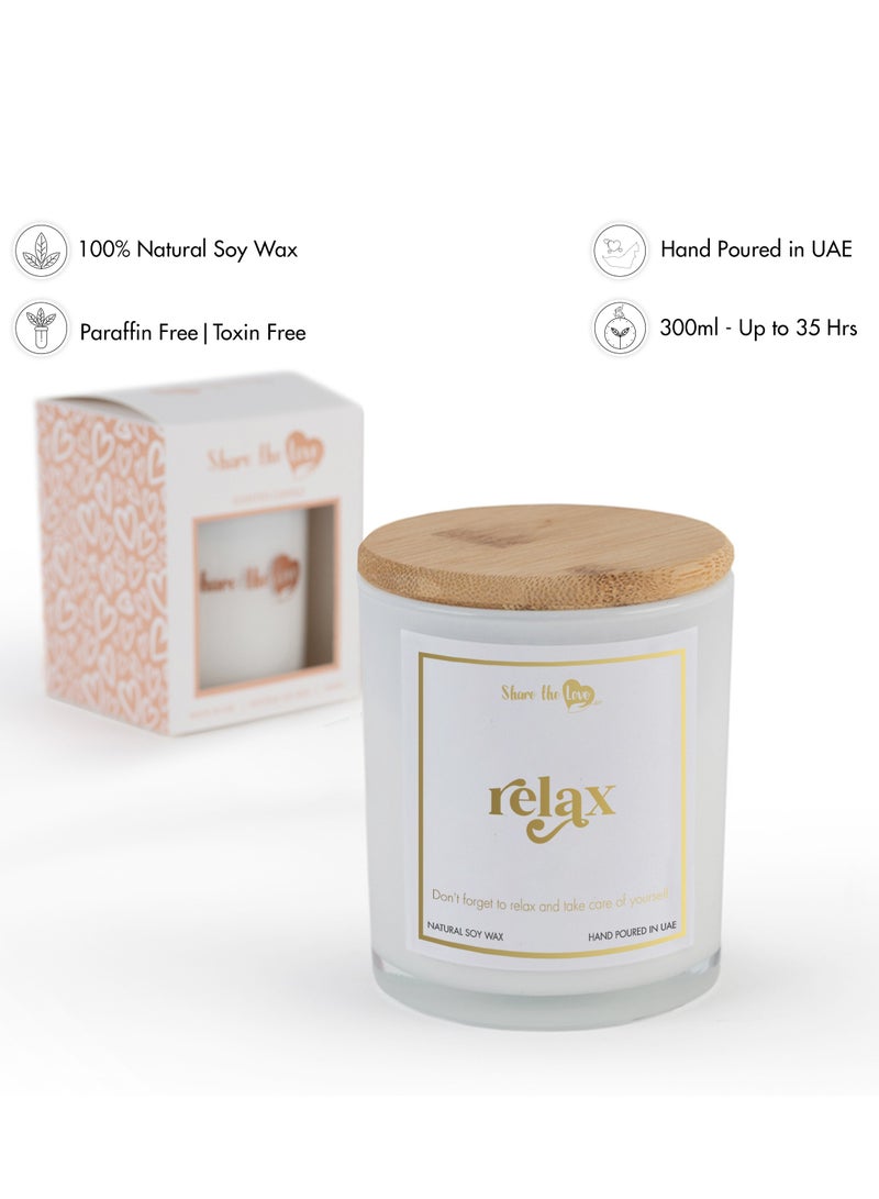 Relax - Soy Wax Candle
